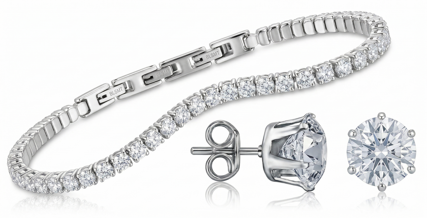 Set PROMO: Tennis & Orecchini